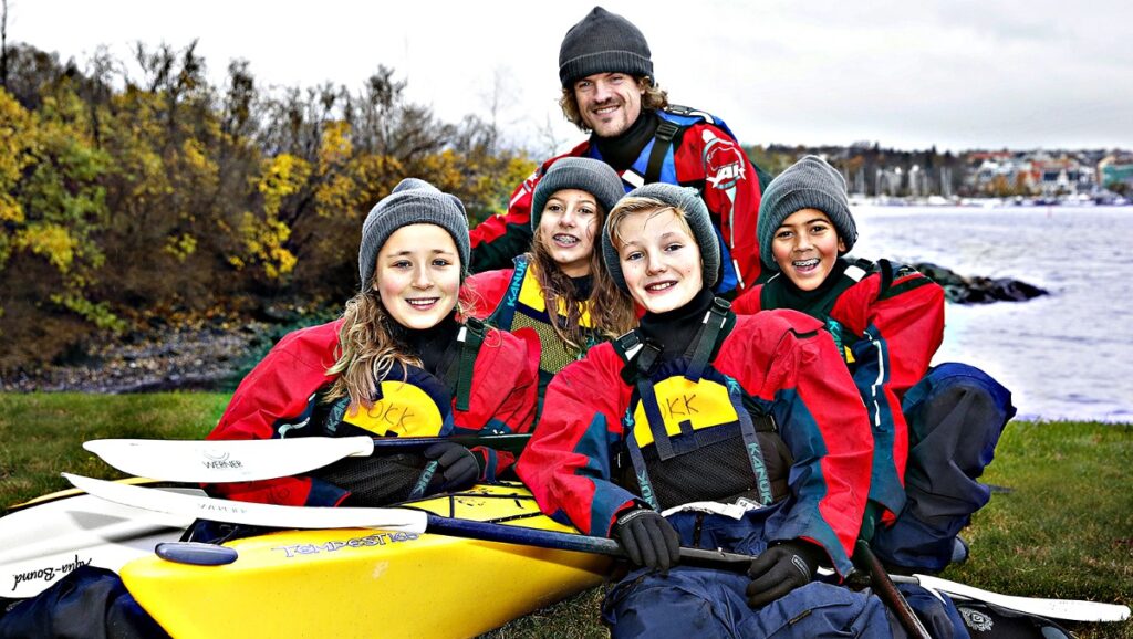 Oppdrag Nansen team kayak